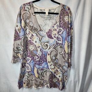 Chico's tunic sweater.